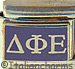 Delta Phi Epsilon on Purple