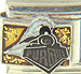 Purdue Train Glitter Logo