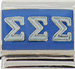 Sigma Sigma Sigma on Blue