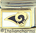 Licensed Football Saint Louis Rams on White