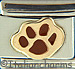 Brown Paw Print