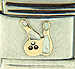 Two Pins with Bowling Ball