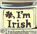 I'm Irish with Black Shamrock