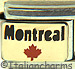 Montreal with Red Maple Leaf