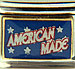 American Made on Blue with Stars