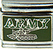 Army with Tank on Green