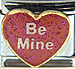 Be Mine on Pink Heart