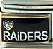 Raiders with Silver Heart on Black