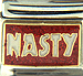 Nasty on Sparkle Red
