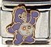 Purple Care Bear with Flowers