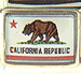 California State Flag with White Background