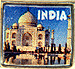 India with Taj Mahal