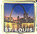 St. Louis Night  Scene with Arch