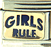 Blue Girl's Rule Text