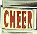 FINAL SALE Red Cheer Text