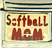 Red Softball Mom
