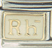 Rh Blood Type on White