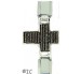 Sterling Black Cross Centerpiece with Lord's Prayer 1
