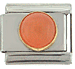 Round Orange Cat's Eye Stone