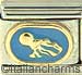FINAL SALE Light Blue Aquarius zodiac Jan 20-Feb 18
