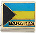 Bahamas Flag with Text