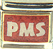 PMS on Sparkle Red