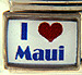 Blue I love Maui